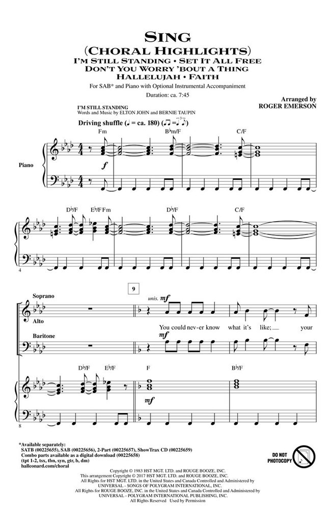 Sing